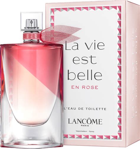 la vie est belle rose.